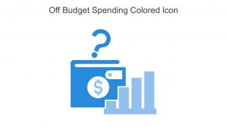 Off Budget Spending Colored Icon In Powerpoint Pptx Png And Editable Eps Format