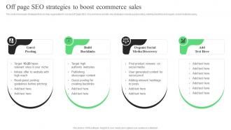 Off Page SEO Strategies To Boost Ecommerce Sales Strategic Guide For Ecommerce