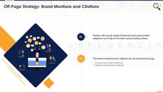 Off Page Strategy Brand Mentions And Citations Edu Ppt