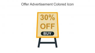 Offer Advertisement Colored Icon In Powerpoint Pptx Png And Editable Eps Format