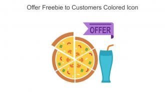 Offer Freebie To Customers Colored Icon In Powerpoint Pptx Png And Editable Eps Format