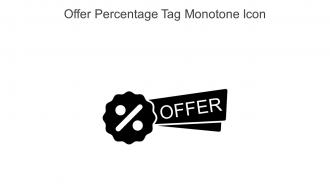 Offer Percentage Tag Monotone Icon In Powerpoint Pptx Png And Editable Eps Format