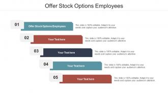Offer stock options employees ppt powerpoint presentation show cpb
