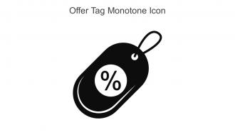 Offer Tag Monotone Icon In Powerpoint Pptx Png And Editable Eps Format