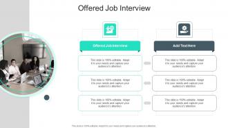 Offered Job Interview In Powerpoint And Google Slides Cpb