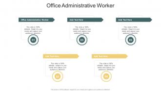 Office Administrative Worker In Powerpoint And Google Slides Cpb