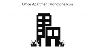 Office Apartment Monotone Icon In Powerpoint Pptx Png And Editable Eps Format