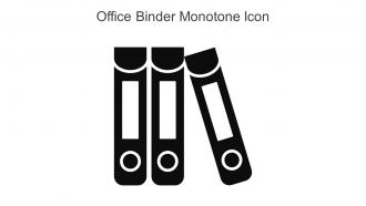 Office Binder Monotone Icon In Powerpoint Pptx Png And Editable Eps Format
