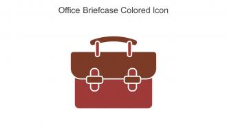 Office Briefcase Colored Icon In Powerpoint Pptx Png And Editable Eps Format