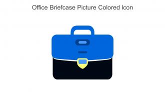 Office Briefcase Picture Colored Icon In Powerpoint Pptx Png And Editable Eps Format