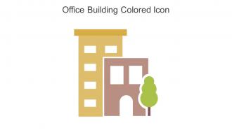 Office Building Colored Icon In Powerpoint Pptx Png And Editable Eps Format