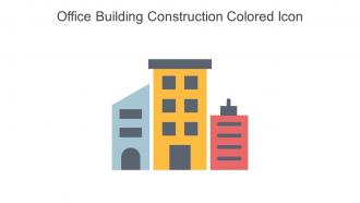 Office Building Construction Colored Icon In Powerpoint Pptx Png And Editable Eps Format