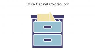 Office Cabinet Colored Icon In Powerpoint Pptx Png And Editable Eps Format