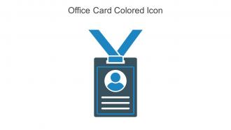 Office Card Colored Icon In Powerpoint Pptx Png And Editable Eps Format