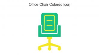 Office Chair Colored Icon In Powerpoint Pptx Png And Editable Eps Format