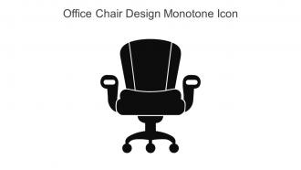 Office Chair Design Monotone Icon In Powerpoint Pptx Png And Editable Eps Format