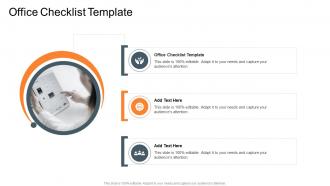 Office Checklist Template In Powerpoint And Google Slides Cpb