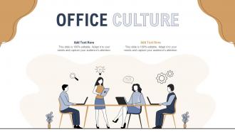 Office Culture Ppt Styles Example Introduction