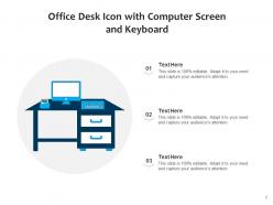Office Desk Architect Executive Around Conference Equipped Technology Workplace
