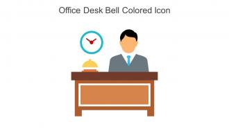Office Desk Bell Colored Icon In Powerpoint Pptx Png And Editable Eps Format