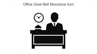 Office Desk Bell Monotone Icon In Powerpoint Pptx Png And Editable Eps Format