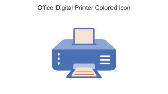 Office Digital Printer Colored Icon In Powerpoint Pptx Png And Editable Eps Format