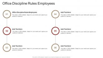 Office Discipline Rules Employees In Powerpoint And Google Slides Cpb