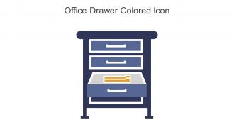 Office Drawer Colored Icon In Powerpoint Pptx Png And Editable Eps Format