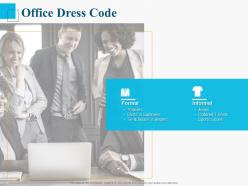 Office dress code ppt powerpoint presentation summary pictures