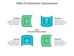 Office environment improvement ppt powerpoint presentation professional introduction cpb