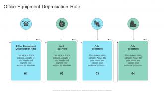 Office Equipment Depreciation Rate In Powerpoint And Google Slides Cpb