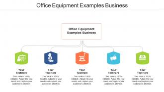 Office equipment examples business ppt powerpoint presentation ideas model cpb