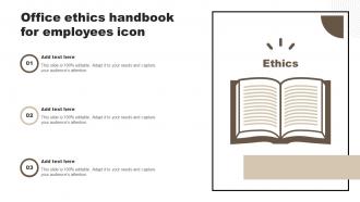 Office Ethics Handbook For Employees Icon