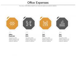 Office expenses ppt powerpoint presentation outline design ideas cpb