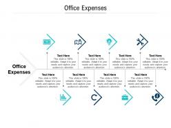 Office expenses ppt powerpoint presentation professional objects cpb