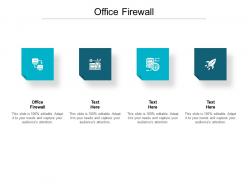 Office firewall ppt powerpoint presentation graphics cpb