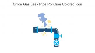 Office Gas Leak Pipe Pollution Colored Icon In Powerpoint Pptx Png And Editable Eps Format