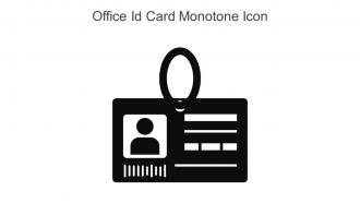 Office Id Card Monotone Icon In Powerpoint Pptx Png And Editable Eps Format