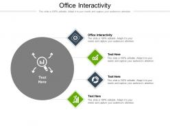 Office interactivity ppt powerpoint presentation portfolio introduction cpb