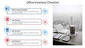 Office Inventory Checklist In Powerpoint And Google Slides Cpb