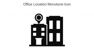 Office Location Monotone Icon In Powerpoint Pptx Png And Editable Eps Format