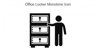 Office Locker Monotone Icon In Powerpoint Pptx Png And Editable Eps Format