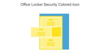 Office Locker Security Colored Icon In Powerpoint Pptx Png And Editable Eps Format