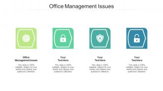 Office Management Issues Ppt Powerpoint Presentation Inspiration Graphics Example Cpb