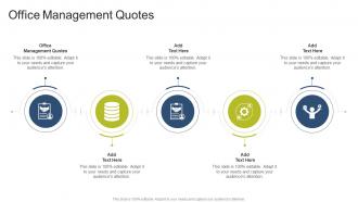 Office Management Quotes In Powerpoint And Google Slides Cpb