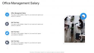 Office Management Salary In Powerpoint And Google Slides Cpb