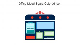 Office Mood Board Colored Icon In Powerpoint Pptx Png And Editable Eps Format