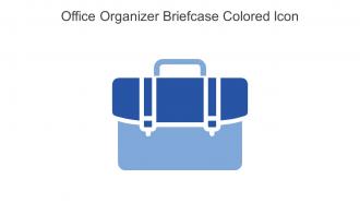 Office Organizer Briefcase Colored Icon In Powerpoint Pptx Png And Editable Eps Format