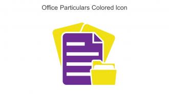 Office Particulars Colored Icon In Powerpoint Pptx Png And Editable Eps Format