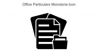 Office Particulars Monotone Icon In Powerpoint Pptx Png And Editable Eps Format